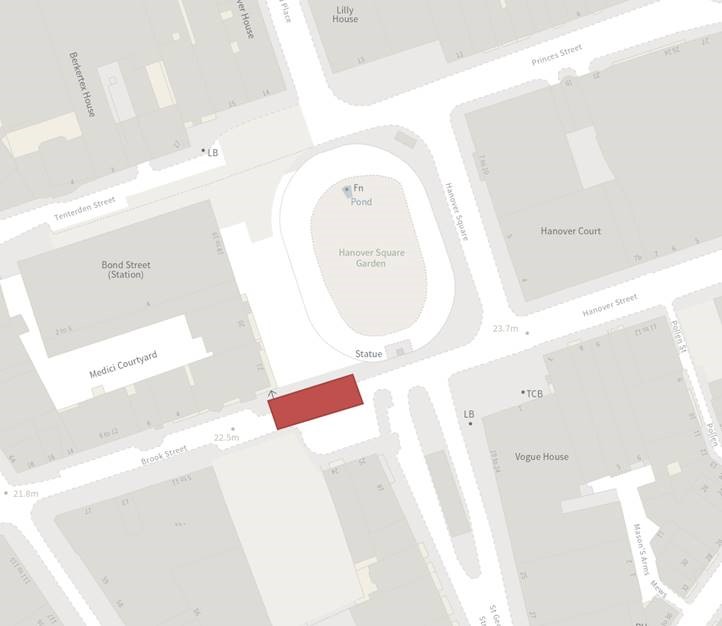 Hanover Square - Temporary road closure notice - Click here to view this entry