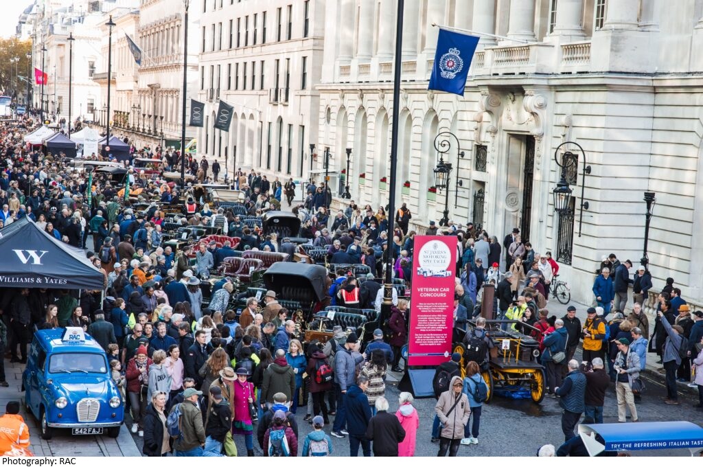 St James’s Motoring Spectacle Returns to Pall Mall on 31 October