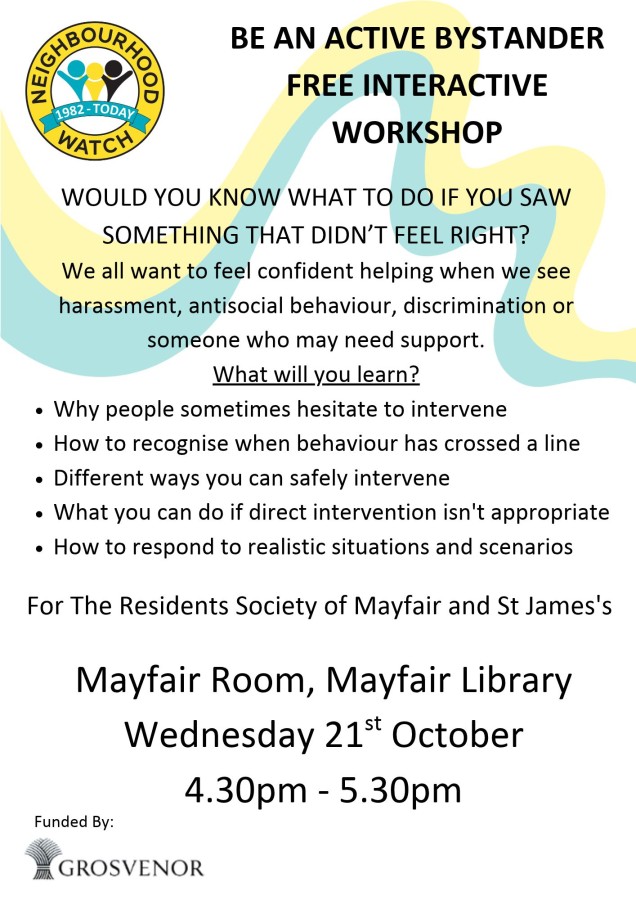 Be an Active Bystander Workshop