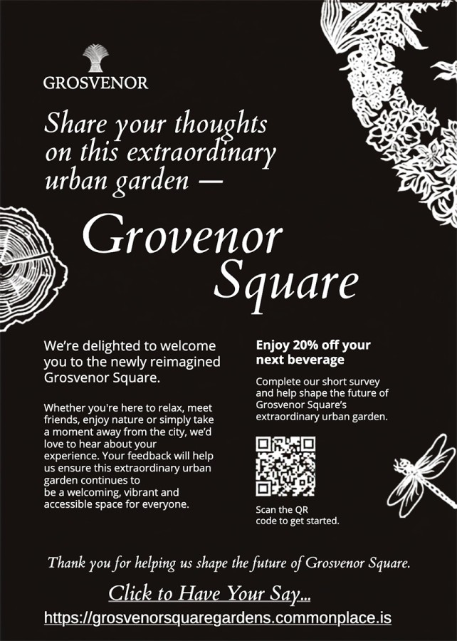 Grovenor Square - Share your thoughts on this extraordinary urban garden