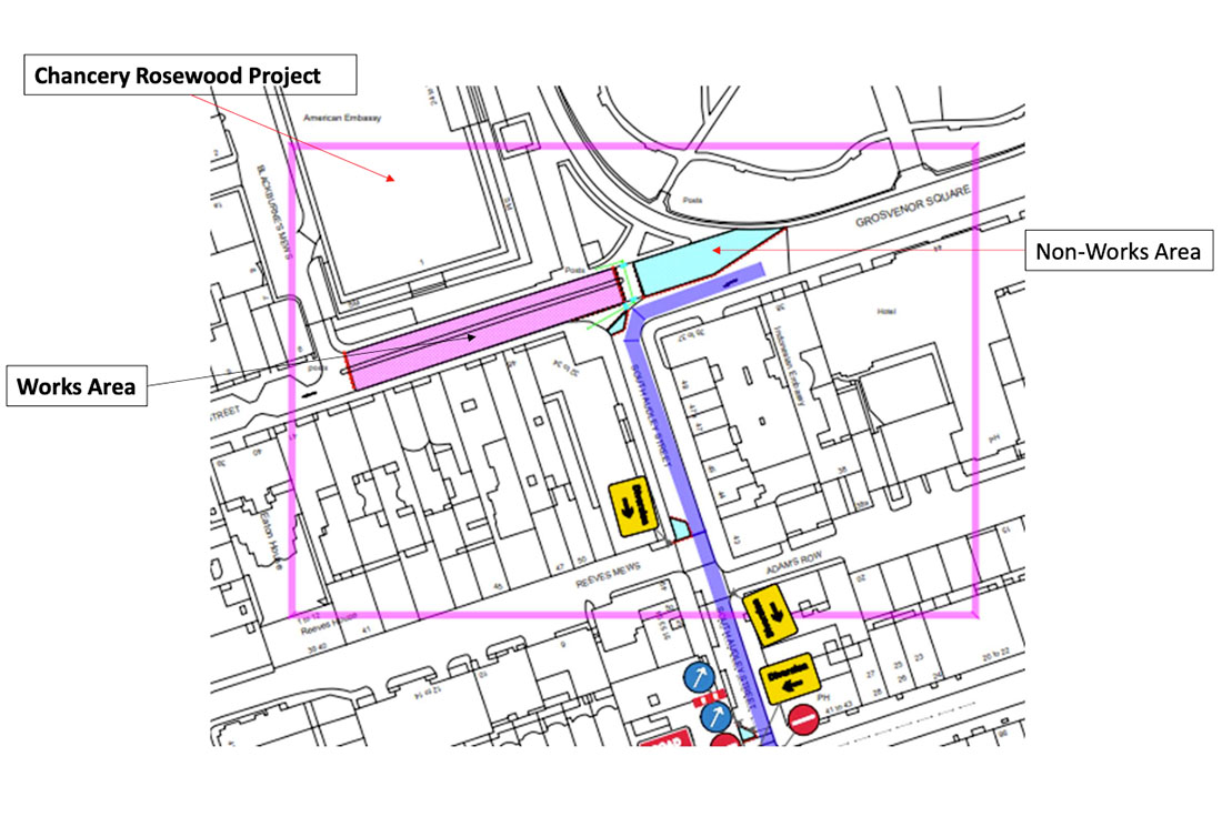 Temporary Road Closure Upper Grosvenor Street - Click here to view this entry